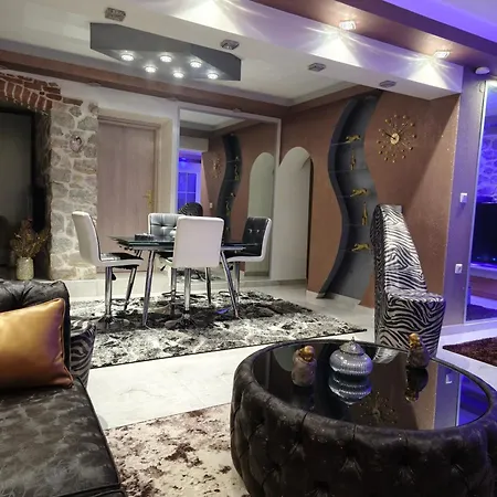 Villa Eleni De Lux - Indoor Jacuzzi In Lydia