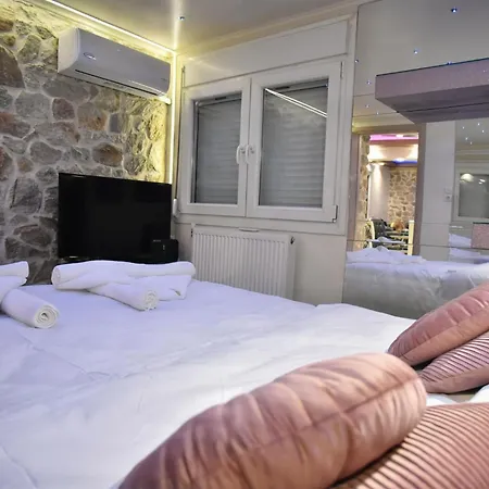 Villa Eleni De Lux - Indoor Jacuzzi In Lydia