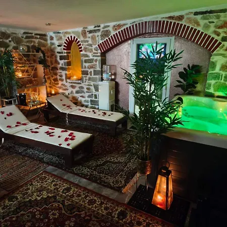 Villa Eleni De Lux - Indoor Jacuzzi In Lydia Lidia